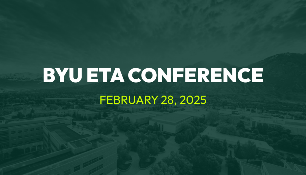 BYU ETA Conference